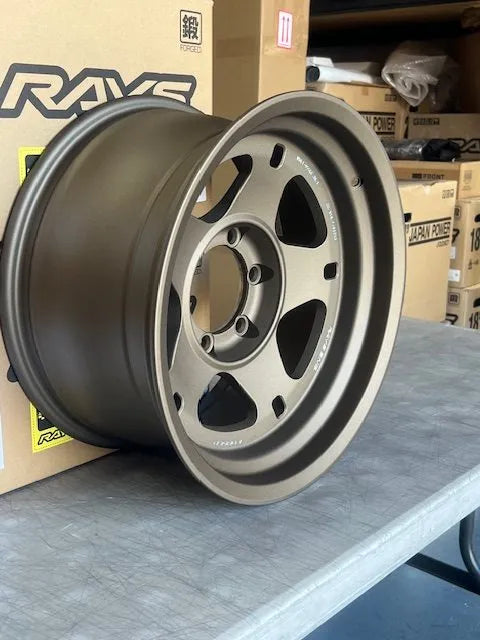 Rays 05X 17×9 -20 offset 6×139 Matte Gun Bronze