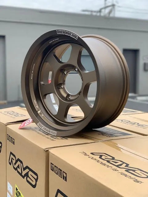 Volk Racing TE37XT 17×8.5 -10 offset 6×139 Bronze