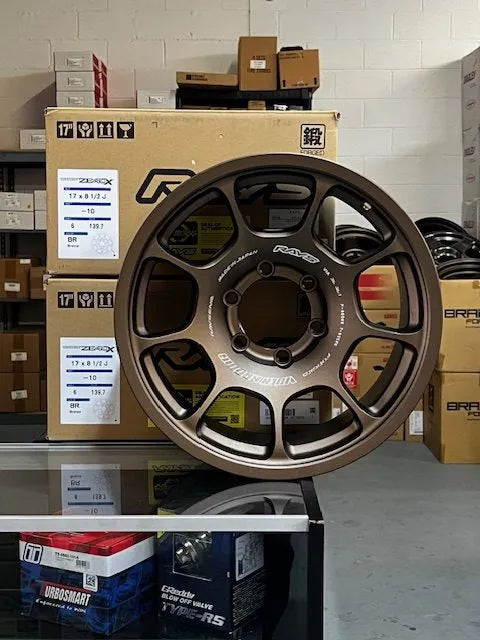 Volk Racing ZE40X 17×8.5 -10 offset 6×139 Bronze