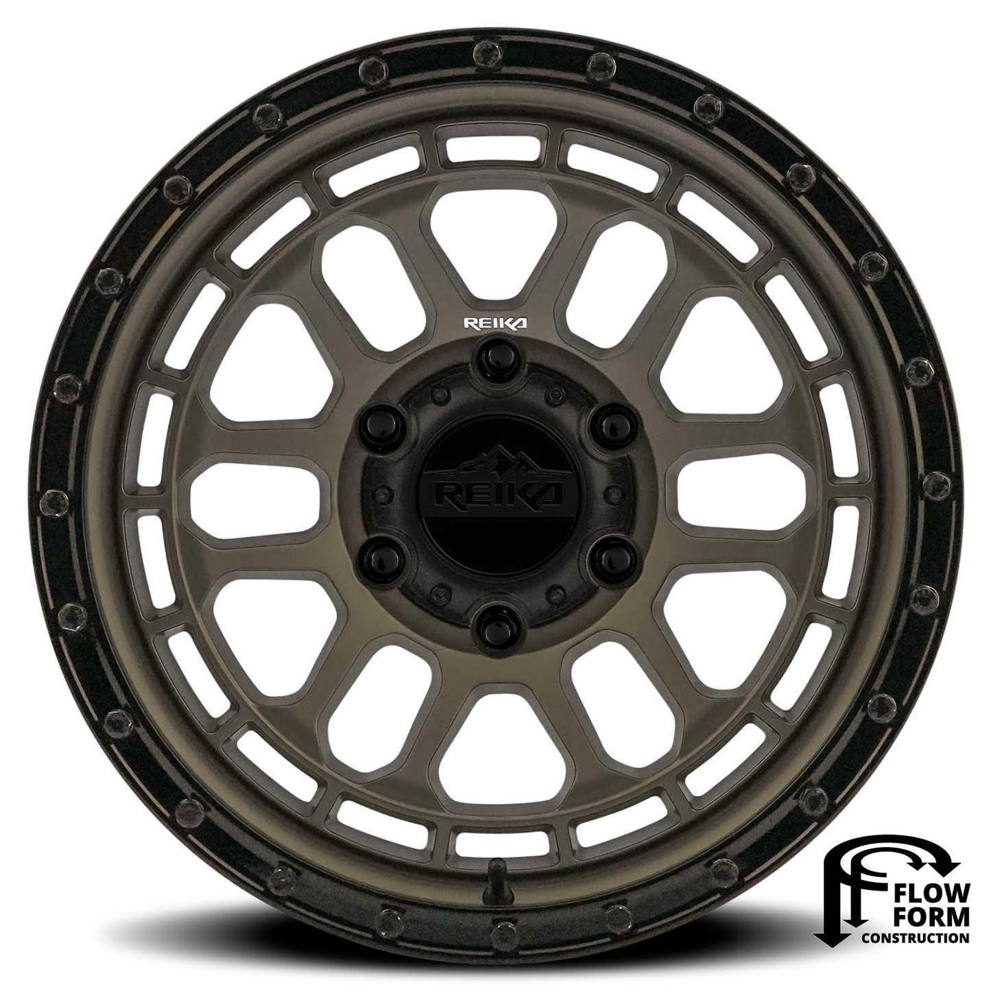 Reika Rambler Bronze w/Black Ring 6x139.7 -12 Offset