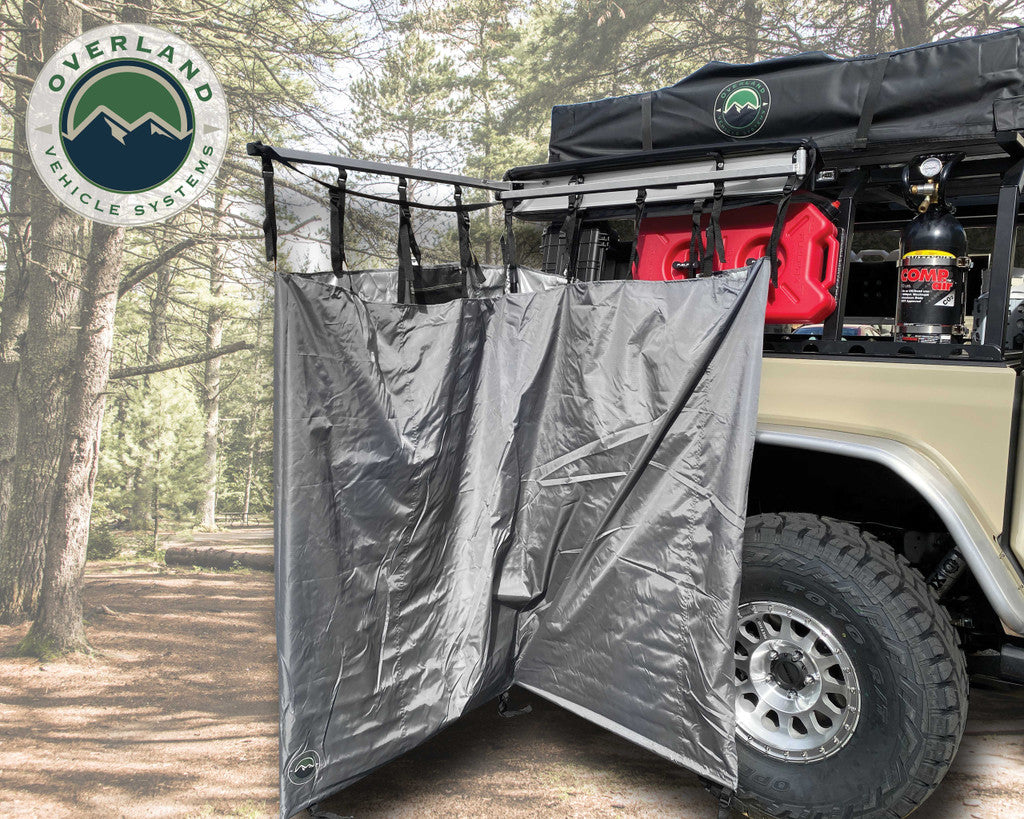 Overland Vehicle Systems Car Side Shower Room