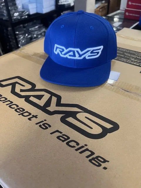 RAYS SNAPBACK HAT NAVY BLUE/ WHITE