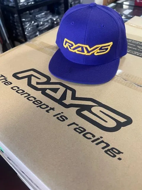 RAYS SNAPBACK HAT PURPLE/GOLD