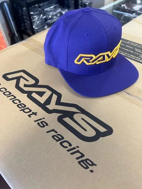 RAYS SNAPBACK HAT PURPLE/GOLD