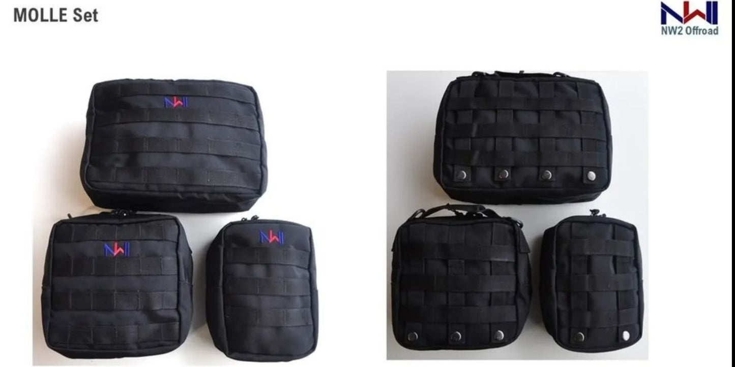 NW2 Off-Road 5 Piece Molle Panel Bag Set