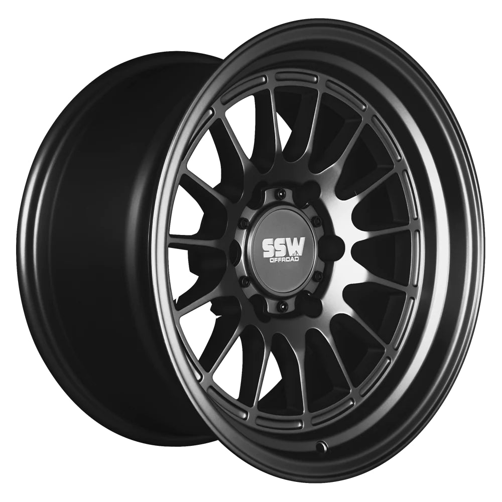 SSW Offroad DAKAR / MATTE BLACK / 17X9.0 -25