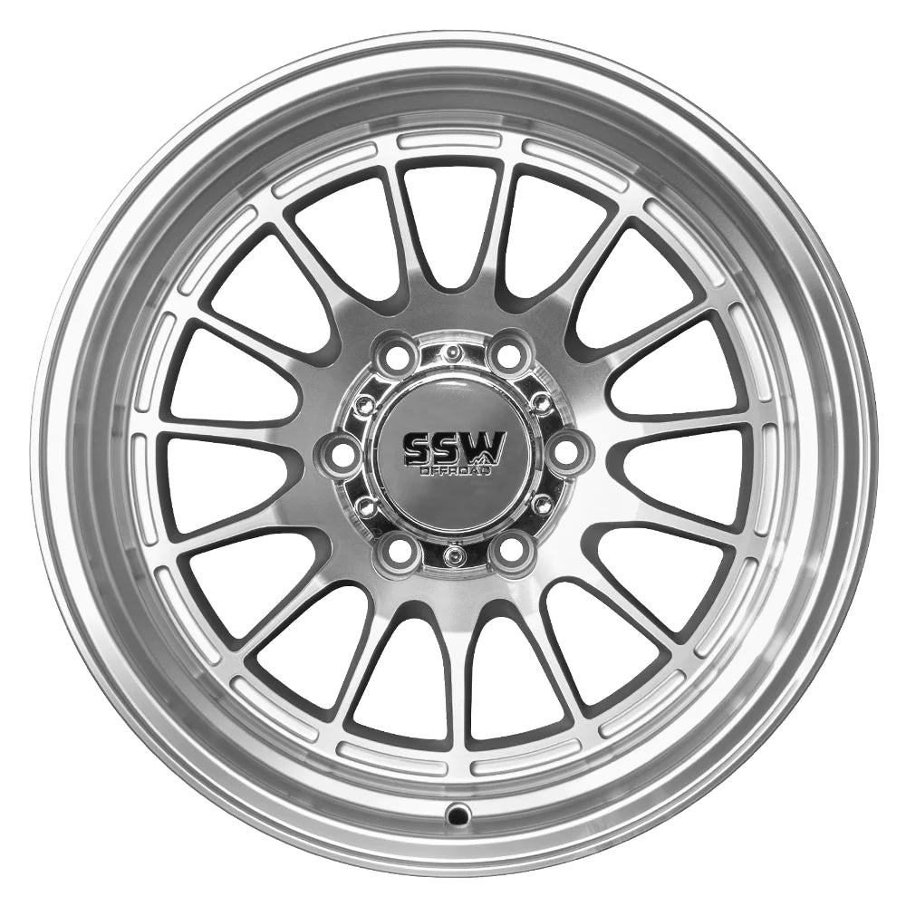 SSW Offroad DAKAR / MACHINED SILVER / 17X9.0 -25